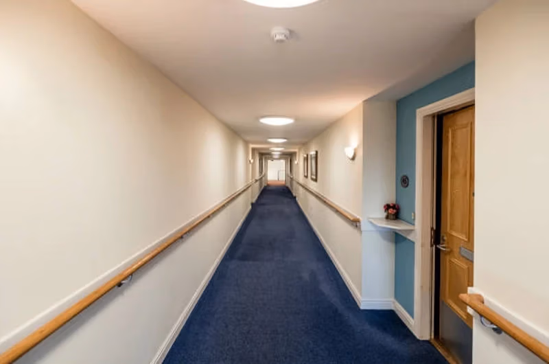 Corridors and communal lounges