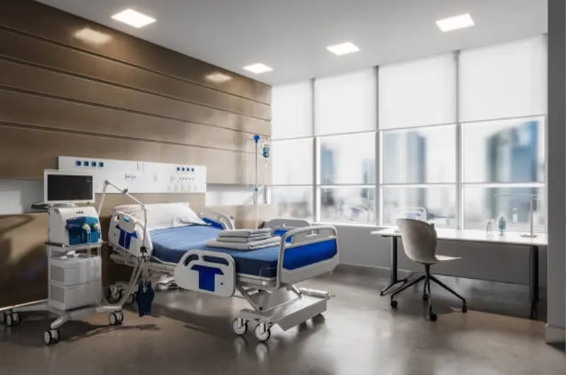 Patient wards and private rooms