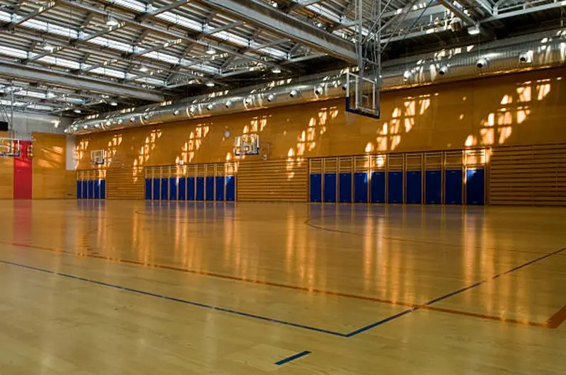 Sports halls and arenas